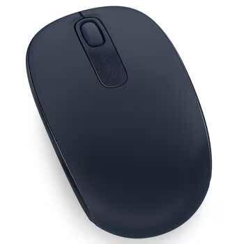 微软Microsoft 无线便携1850 光电鼠标 深海蓝
