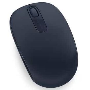 微软Microsoft 无线便携1850 光电鼠标 深海蓝