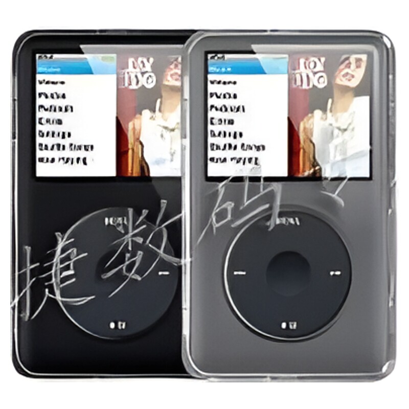 适用苹果APPLE iPod classic 80G水晶壳 MP4透明保护壳 多色可选