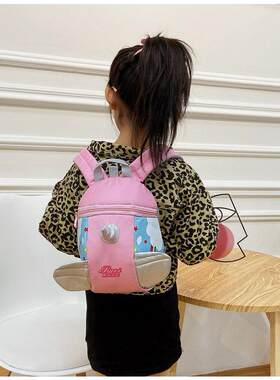 儿童书包双肩幼儿园男女童1-3岁小宝宝幼儿防走失背包独角兽包包