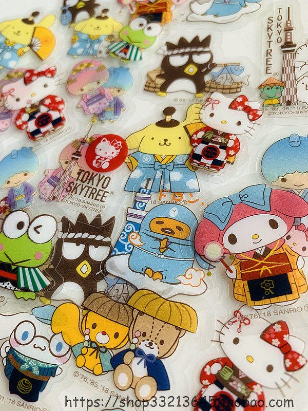 日本TOKYO SKYTREE东京晴空塔 合作版纪念贴纸 40枚入