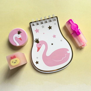 出澳洲塔吉特Target文具小套装便条本卷笔刀荧光笔铅笔微瑕特价