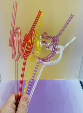 日本原单 斯凯*大skat*er 花式吸管 KT头搞怪头