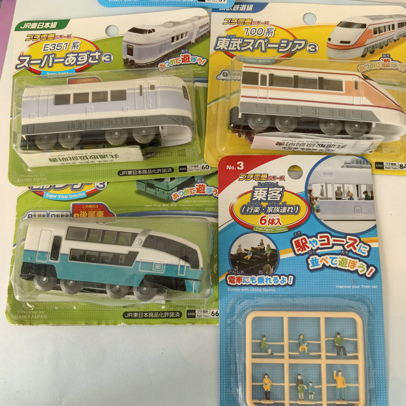 日本大创火车模型儿童玩具