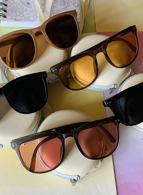 蕉下同款防晒女士时尚墨镜
