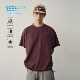 Vavu纯色口袋短袖 落肩上衣 coolmax凉感速干T恤男抗菌圆领抽绳夏季
