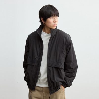 Vavu立领分割插袋棉服