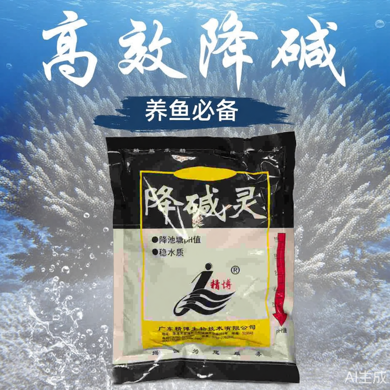 广州精博降碱灵水产养殖专用鱼药生物小龙虾池塘降ph改良水质