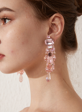 DD【任意两款包邮】/限量 设计师原创手工定制流苏耳环