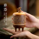 净尘陶瓷香炉仿古家用室内熏香檀香盘香炉禅意家居装 饰摆件香薰炉