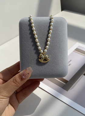 防过敏不掉色 高级感公主风生肖小马短款项链 日常百搭简约款佩饰