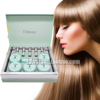 Dibeier蒂贝尔丝滑护理套装250mlX5+120ML+25MX5 发膜柔顺滑