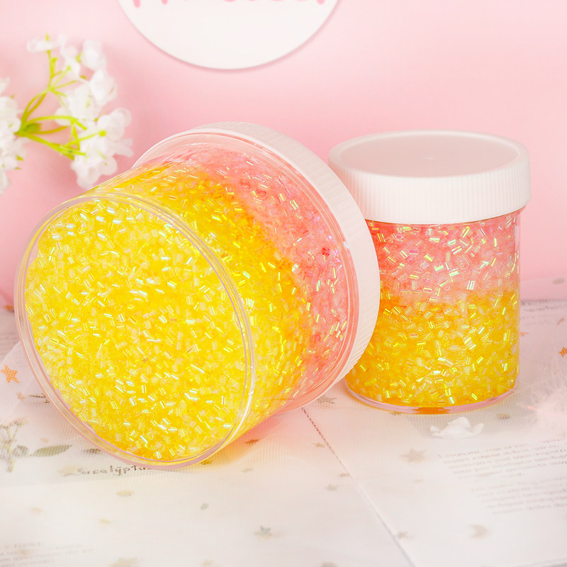 兔兔家高颜值起泡胶史莱姆仙气泥m家水晶泥彩泥仙女少女心声控泥