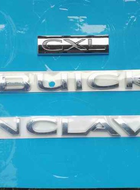 适用昂科雷车门字标BUICK门标志 英文字母标ENCLAVE CXL后车标