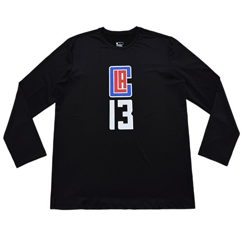 快船13号保罗乔治速干篮球T恤男