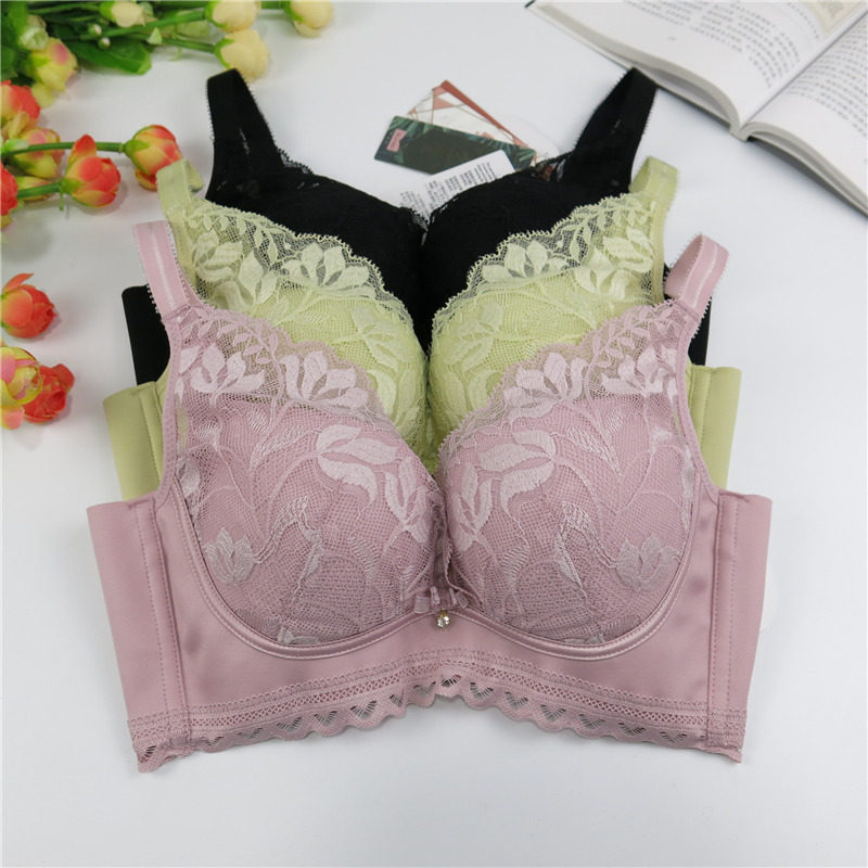 薇多姿品牌内衣女性感甜美蕾丝亲肤蚕蛹蛋白上托聚拢文胸w623-10