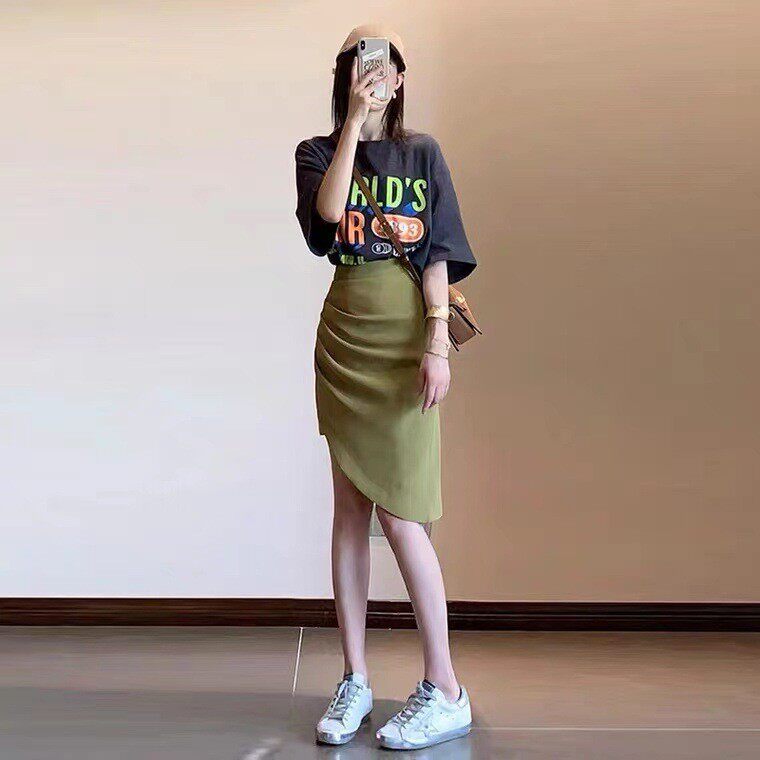 夏季御姐轻熟风女装小个子半身裙两件套装港味包邮