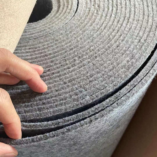 工业毛毡吸油毡吸油毯水自粘定制