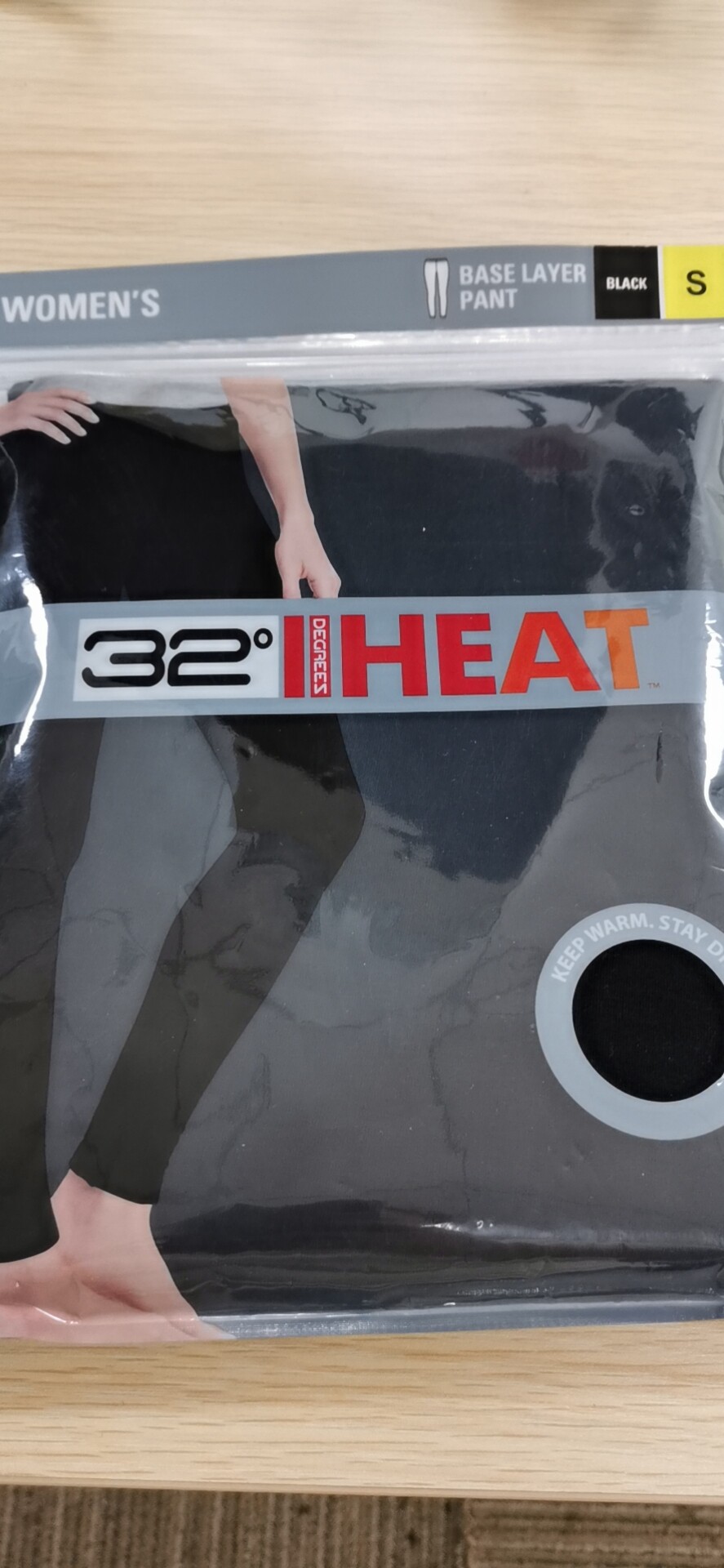 洛城记 美代 32&deg;HEAT 女士基础打底裤 一条装和两条装黑色 现