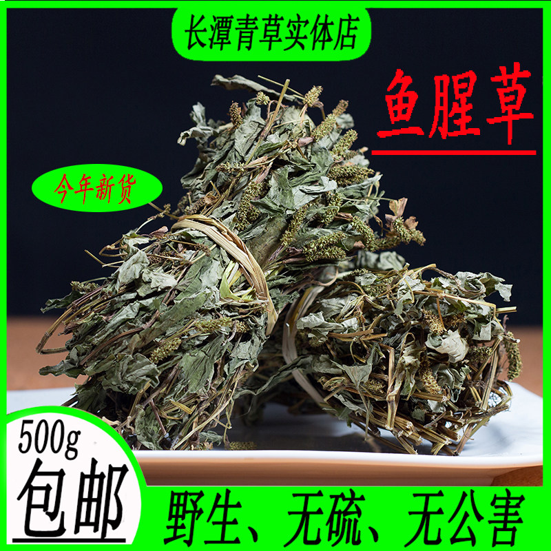 2024年新品500g包邮野生鱼腥草折耳根佛耳草狗贴耳鱼腥草茶