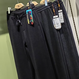 5681 5701加厚7805羊毛羊羔绒直筒休闲裤 凯蒂芬冬新男士 毛呢保暖裤