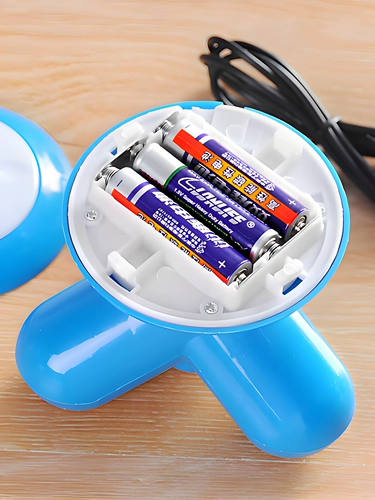 Универсальный маленький портативный треугольный массажер для всего тела, вибрация