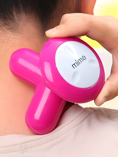 Универсальный маленький портативный треугольный массажер для всего тела, вибрация