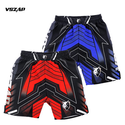 VSZAP训练短裤搏击运动裤跑步健身MMA休闲速干夏男UFC格斗泰拳击