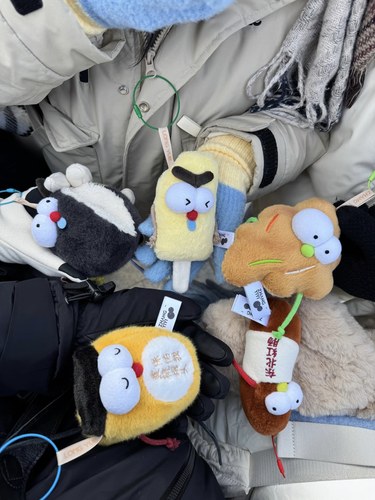 正品东北小铁盲盒毛绒挂件AR动画哈尔滨文创礼物纪念品伴手礼