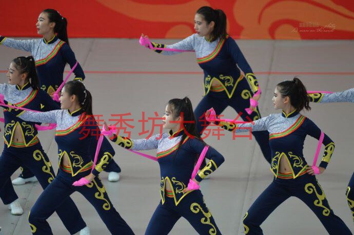 大学生健美操健身操比赛舞蹈服套装 广播体操比赛服演出服