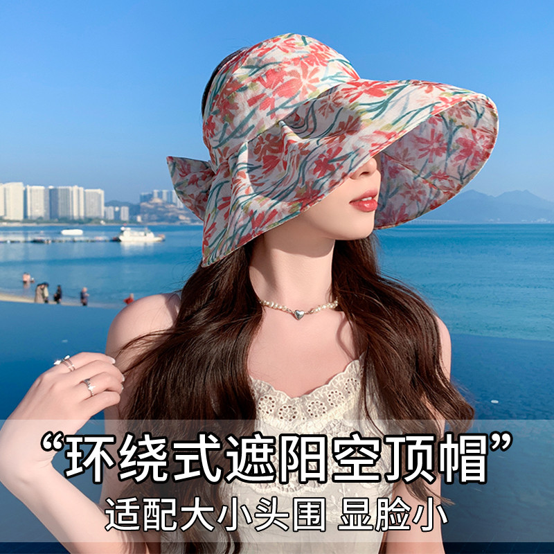 韩国遮阳帽子女夏天防晒出游百搭