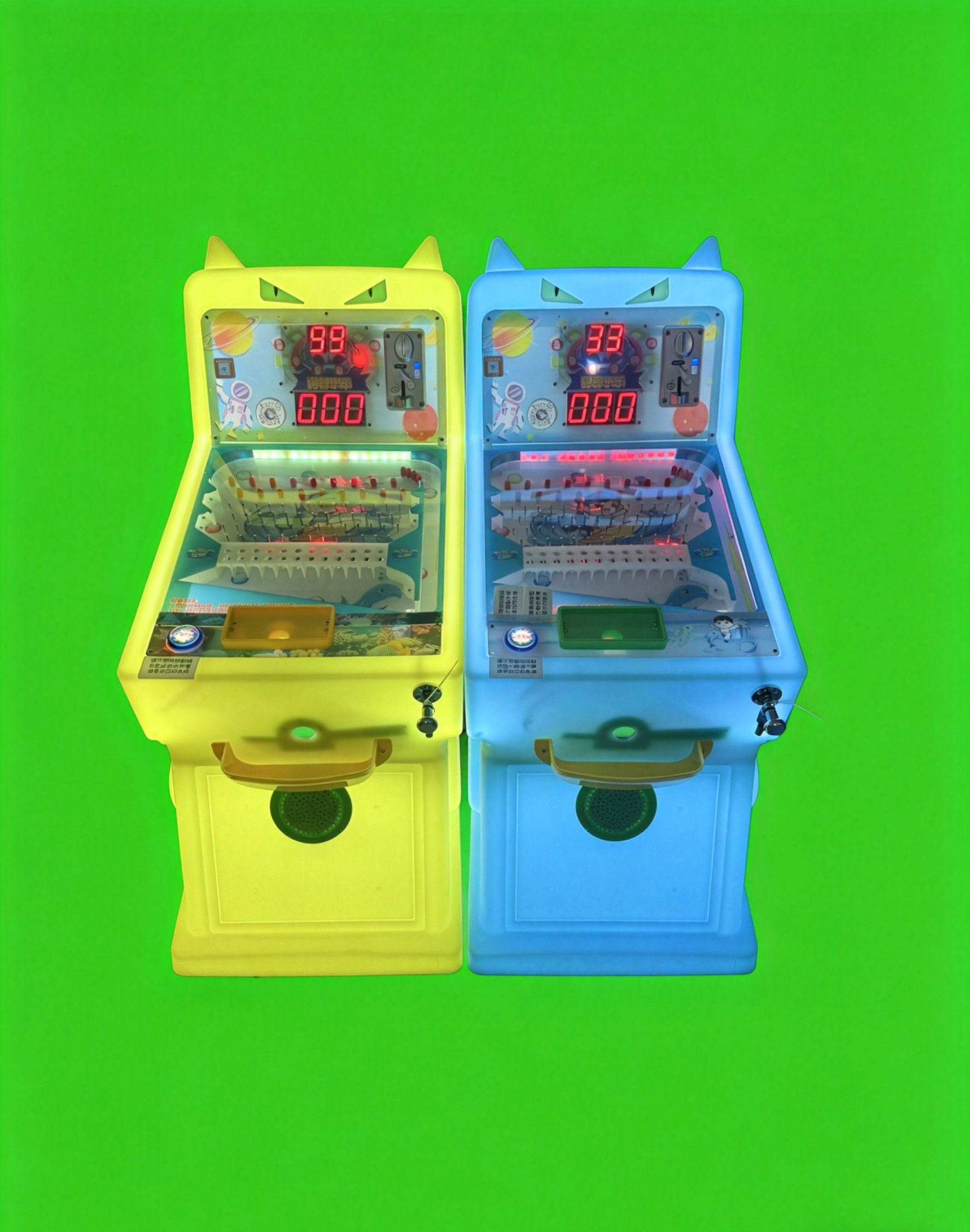 投币赚钱摆摊弹弹乐乐机器人汽车弹珠机总动员投放庙会开车游戏机