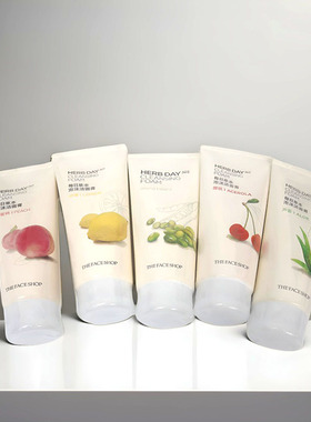 包邮The face shop菲诗小铺365樱桃芦荟泡沫洗面奶补水保湿收毛孔