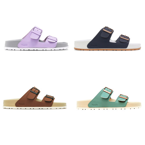 加拿大People双扣带透气防滑凉拖