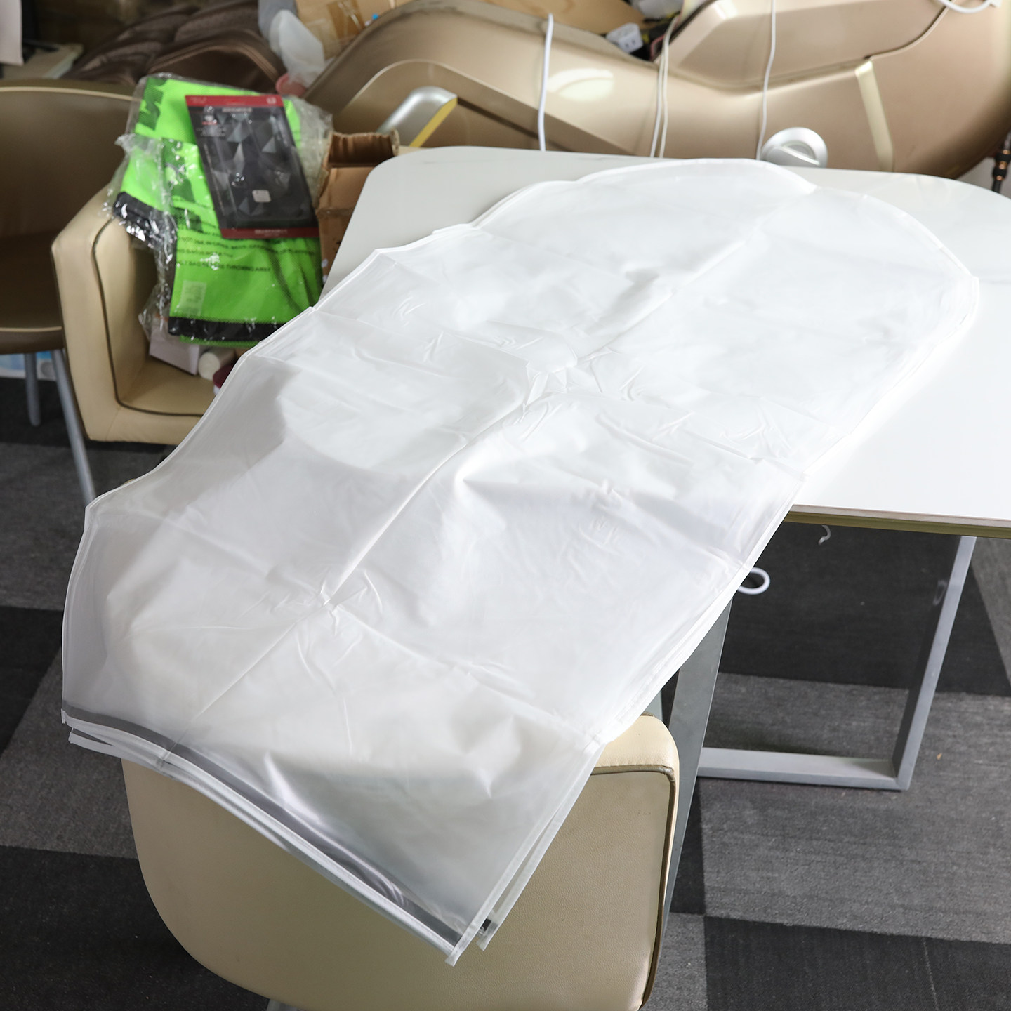 超大三件套！大衣西服西裤裙子吊带裙睡衣防尘罩下方带磁吸封口带,收纳整理,大衣/西服罩,淘宝优惠券,粉丝福利购,淘宝优惠卷