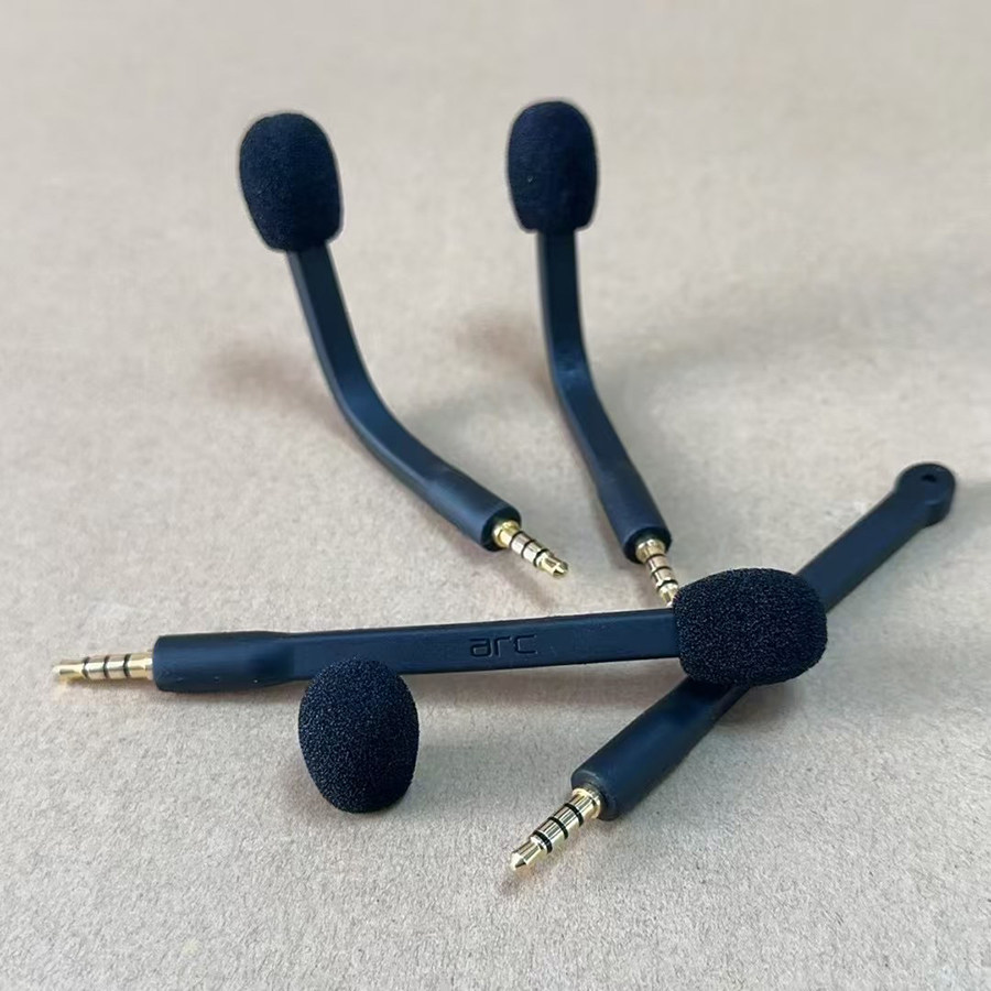 3.5MM迷你麦品牌游戏耳机配套麦克风 话筒可弯麦克风话筒话筒10CM