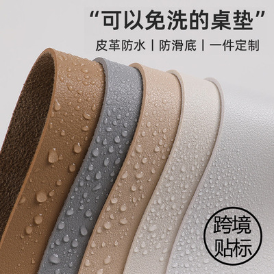 Large Mouse Pad Gamer Waterproof PU Desk Mat Table Cover