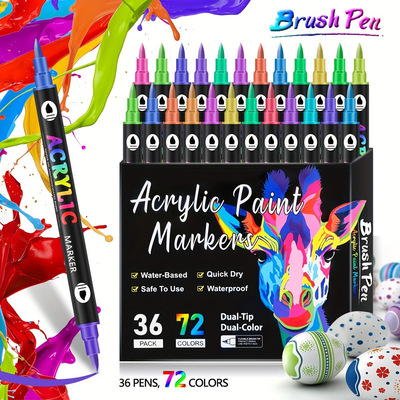 Double Headed Marker Set Best Colouring Markers Drawing Alco