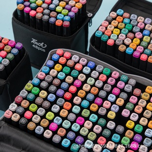 Marker pen 100 color suit animation cartoon 48 color touch a