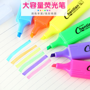 Gel Candy color Highlighters Fluorescent Pen Markers Statio
