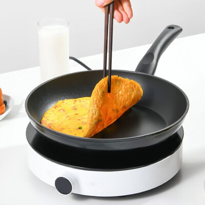 Old style iron pot, thickened, non stick,uncoated frying pan