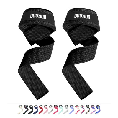 Padded Wrist Wraps Lifting Straps Weightlifting Gloves GYM