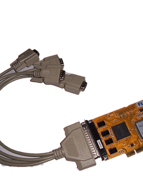 厂家  FL104 RS232  多用户卡  4串口卡 4口