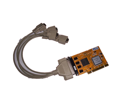 厂家  FL104 RS232  多用户卡  4串口卡 4口