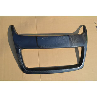 专用碳纤维前杠H型饰件 铃木雨燕GTI外饰改装 适用于06 08款