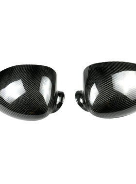 适用于01-06款宝马M3 E46碳纤维改装专用后视镜罩倒车镜反光镜贴