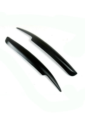 适用于04-10款BMW宝马1系E81 E82 E87 E88改装黑色树脂灯眉眼眉