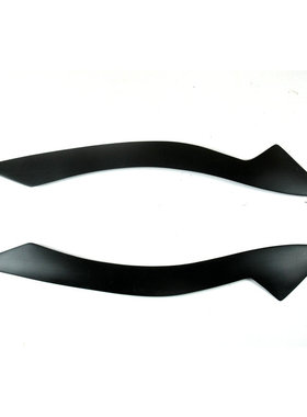 适用于宝马Z4/E89 黑色树脂灯眉 眼眉 碳纤维灯眉 大灯装饰条改装