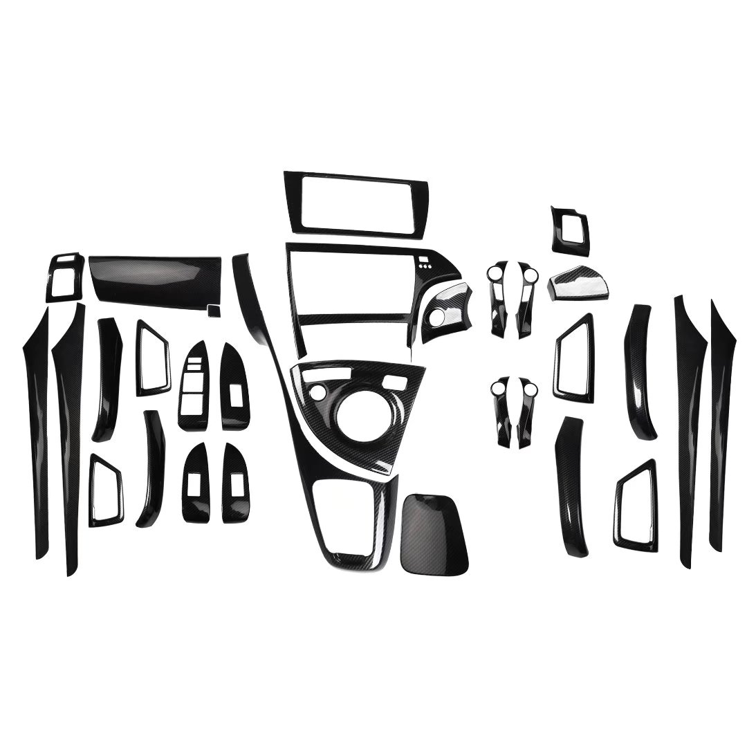 右驾丰田普锐斯zvw30桃木内饰