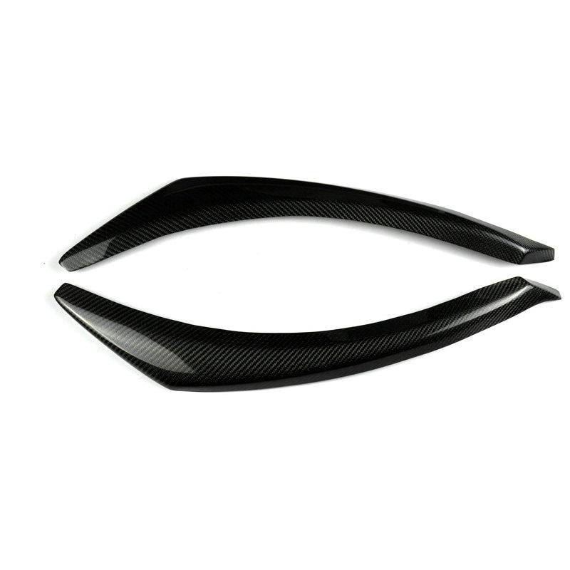 适用于本田飞度Freed GB5碳纤维改装灯眉gb6 GB7前大灯装饰贴件